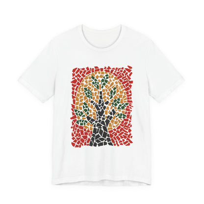 Mosaic Love Tree by Ree Ree T‑Shirt