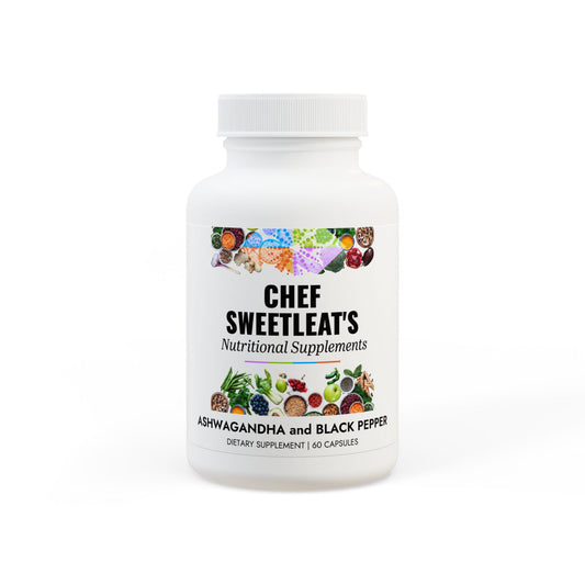 Ashwagandha and Black Pepper Supplement (60 capsules)