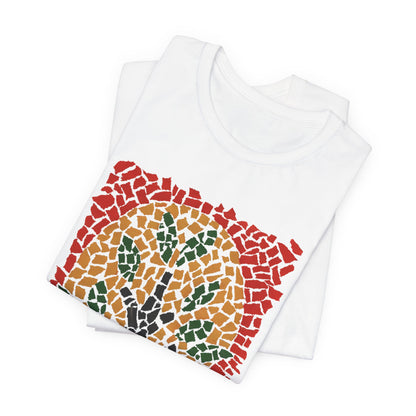 Mosaic Love Tree by Ree Ree T‑Shirt