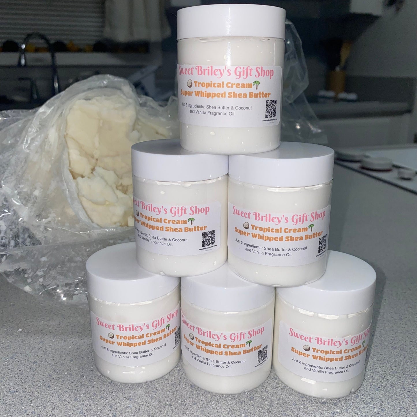 Tropical Cream Super Whipped Shea Butter