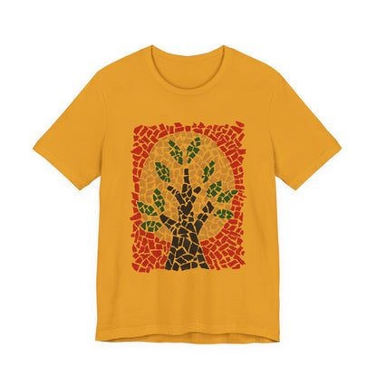 Mosaic Love Tree by Ree Ree T‑Shirt