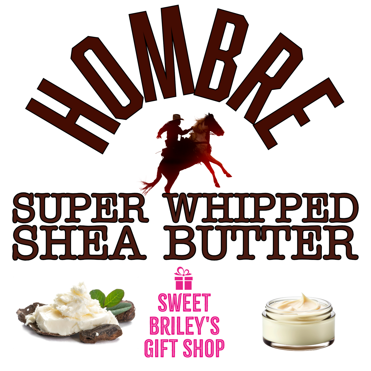 Hombre Super Whipped Shea Butter